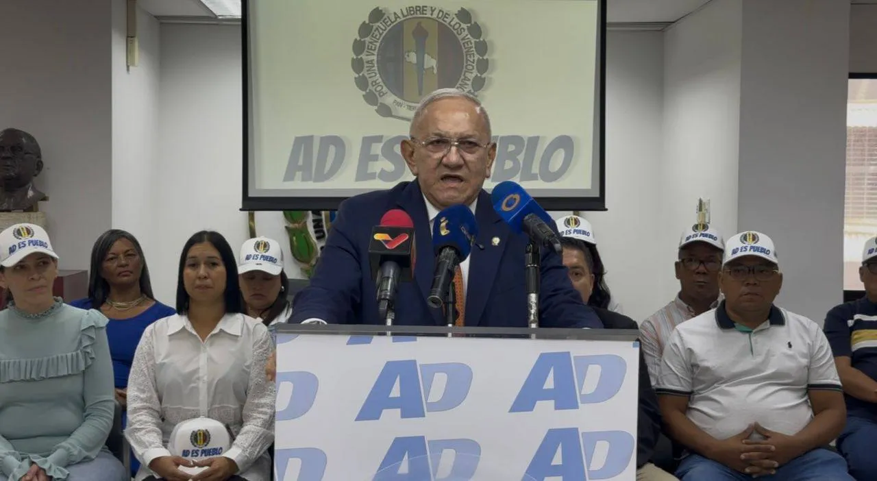 Bernabé Gutierrez, secretario general de Acción Democrática.   