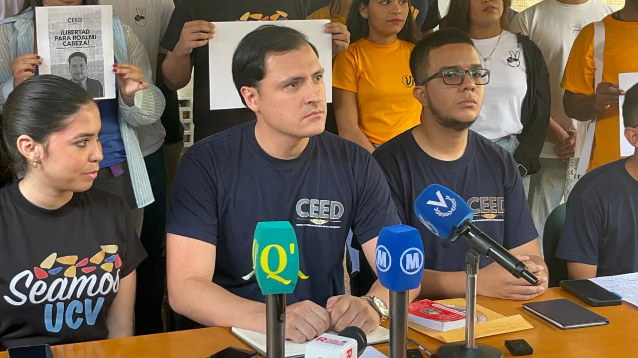 Jesús Leopoldo, presidente del Centro de Estudiantes de Derecho