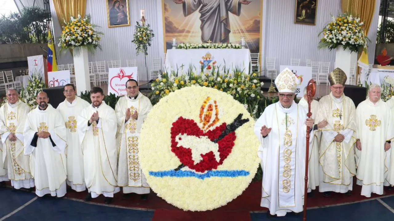 Misa agustinos de Venezuela agradecen la elección de León XIV como primer papa agustino en la historia de la iglesia