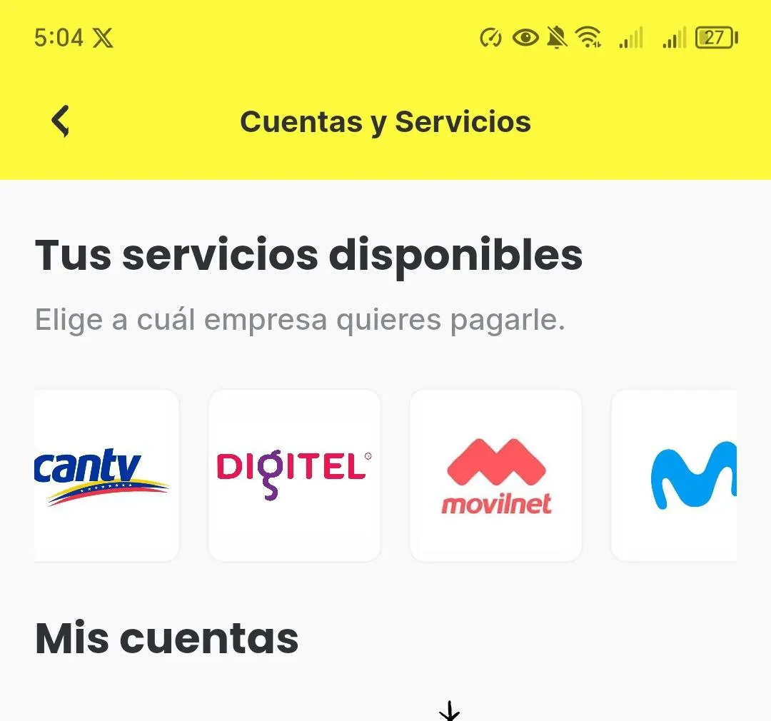 Plataforma Cashea inicia pagos para servicios de telefonía. 