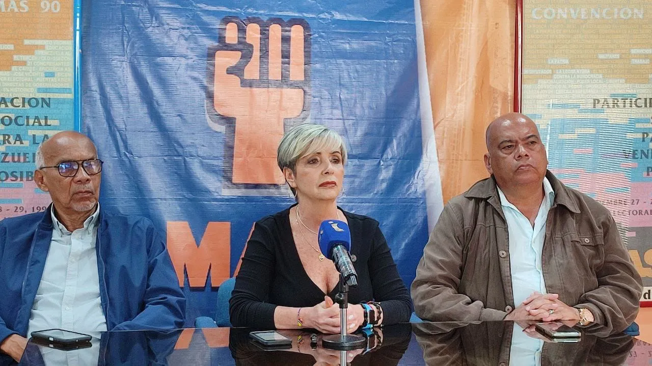 María Verdeal, vicepresidenta del Movimiento al Socialismo (MAS) 