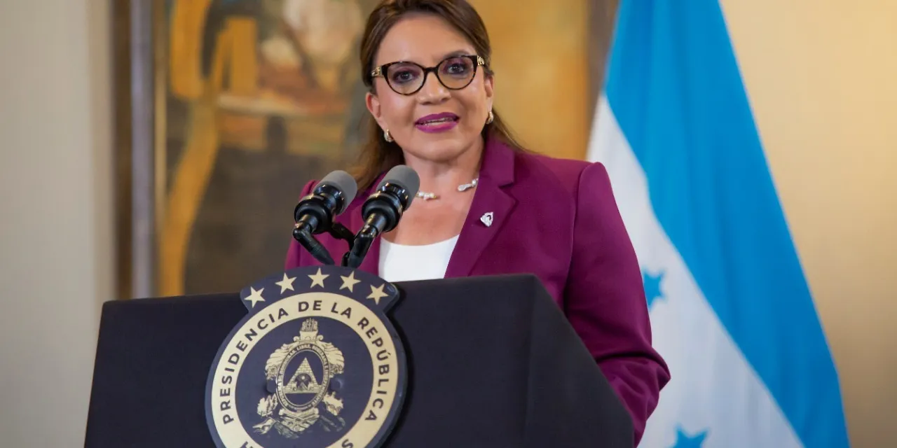 Presidenta de Hondurasxiomara castro-de Zelaya