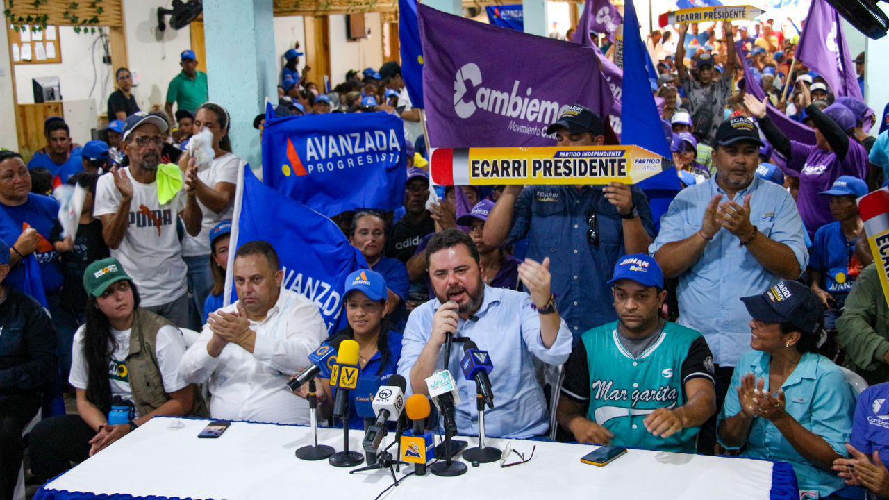 Antonio Ecarri, candidato presidencial. 