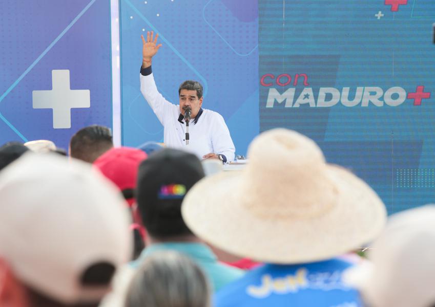 Nicolás Maduro, presidente de la República. 