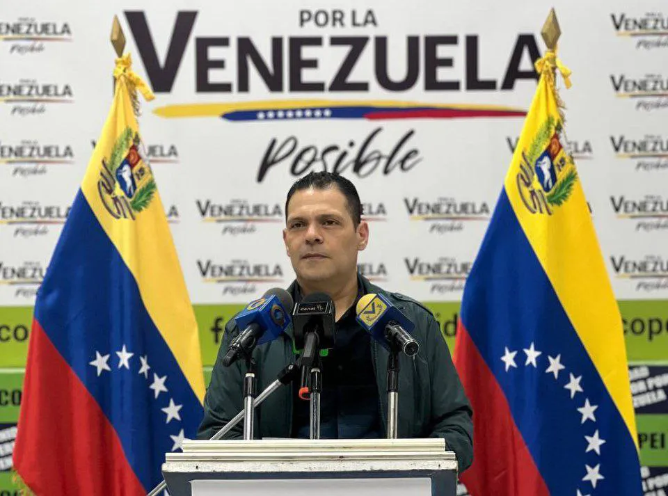 Juan Carlos Alvarado, secretario general del partido Copei.