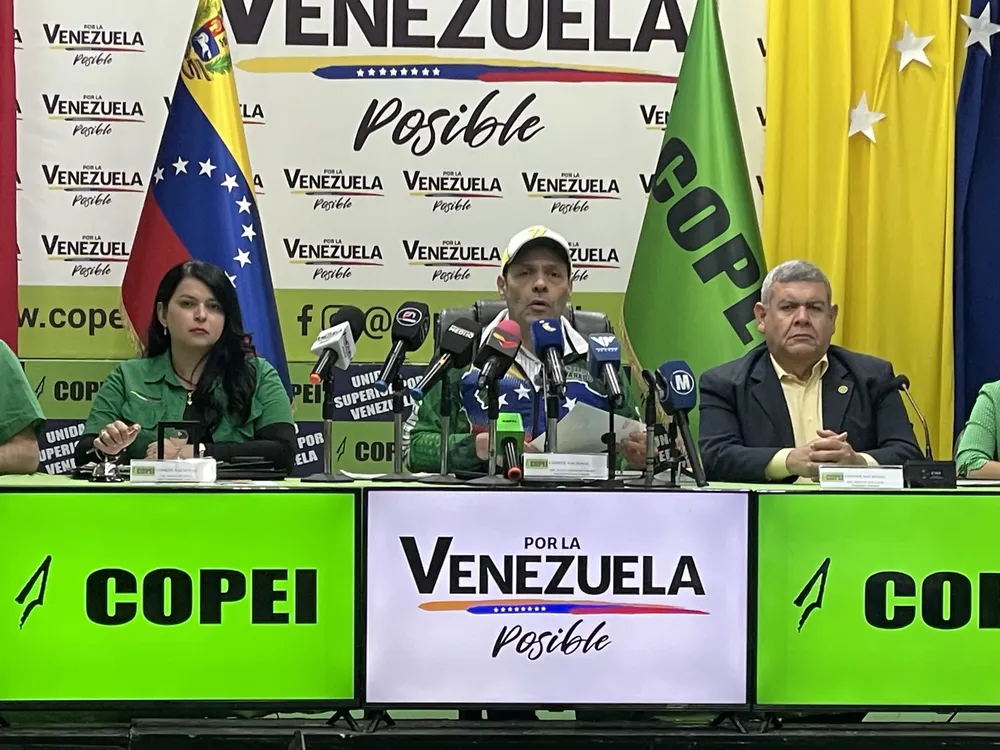Juan Carlos Alvarado, secretario general de Copei.