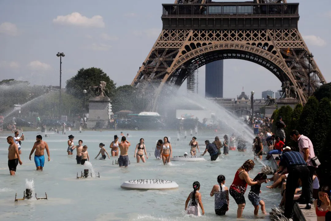 Ola de calor en Francia