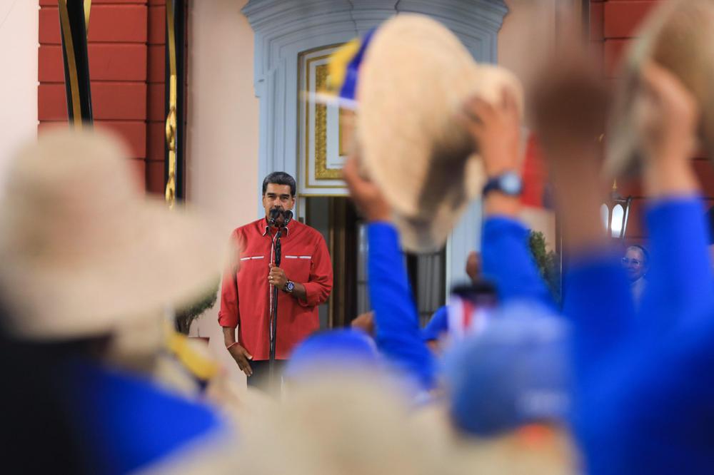 Nicolás Maduro, presidente de la República.