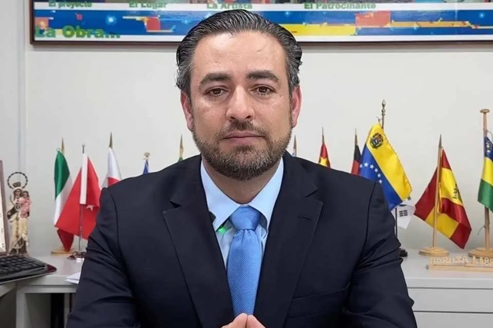 Darwin González, alcalde del municipio Baruta. 