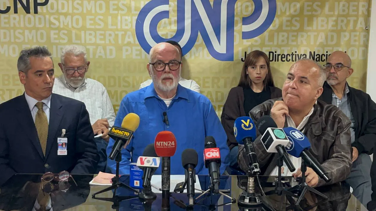 Tinedo Guía, presidente del CNP. Foto: José Mireles Alcalá / ElMartilloVen