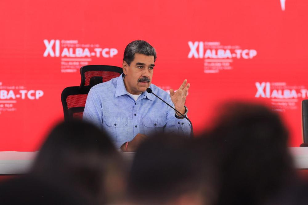 Nicolás Maduro, durante XI Cumbre Extraordinaria del ALBA-TCP