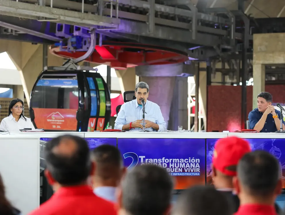 Nicolás Maduro, presidente de la República.
