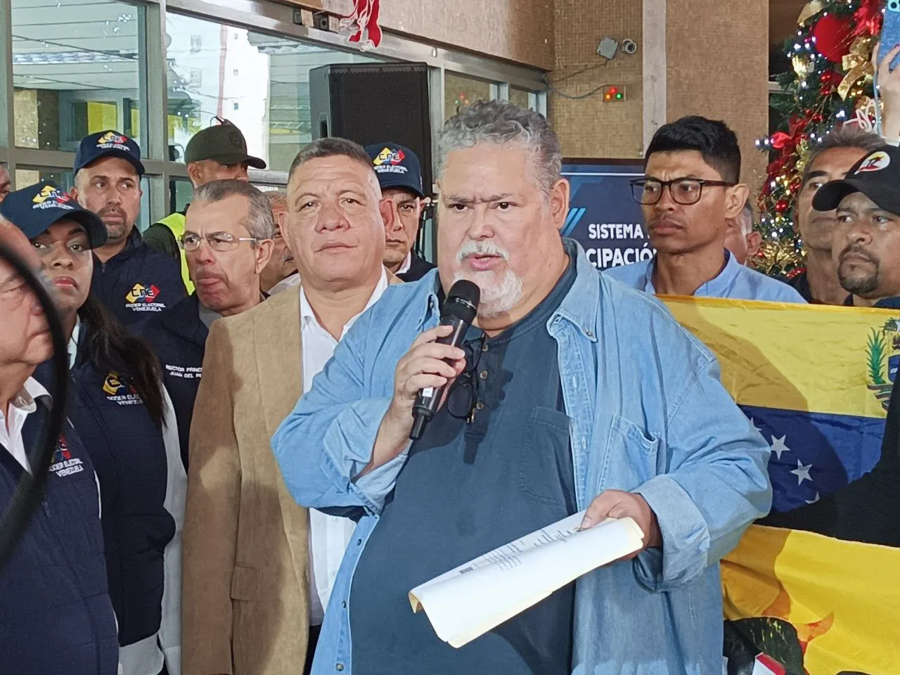 Juan Barreto, coordinador nacional del partido Redes.