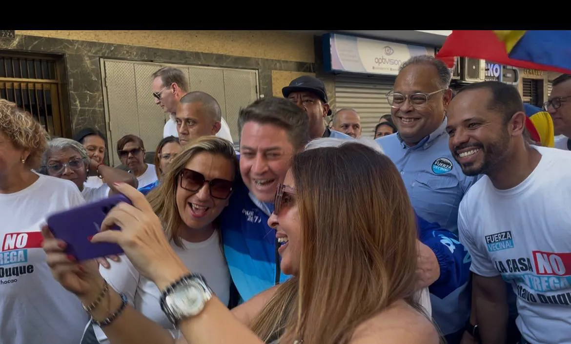 Gustavo Duque, alcalde de Chacao.