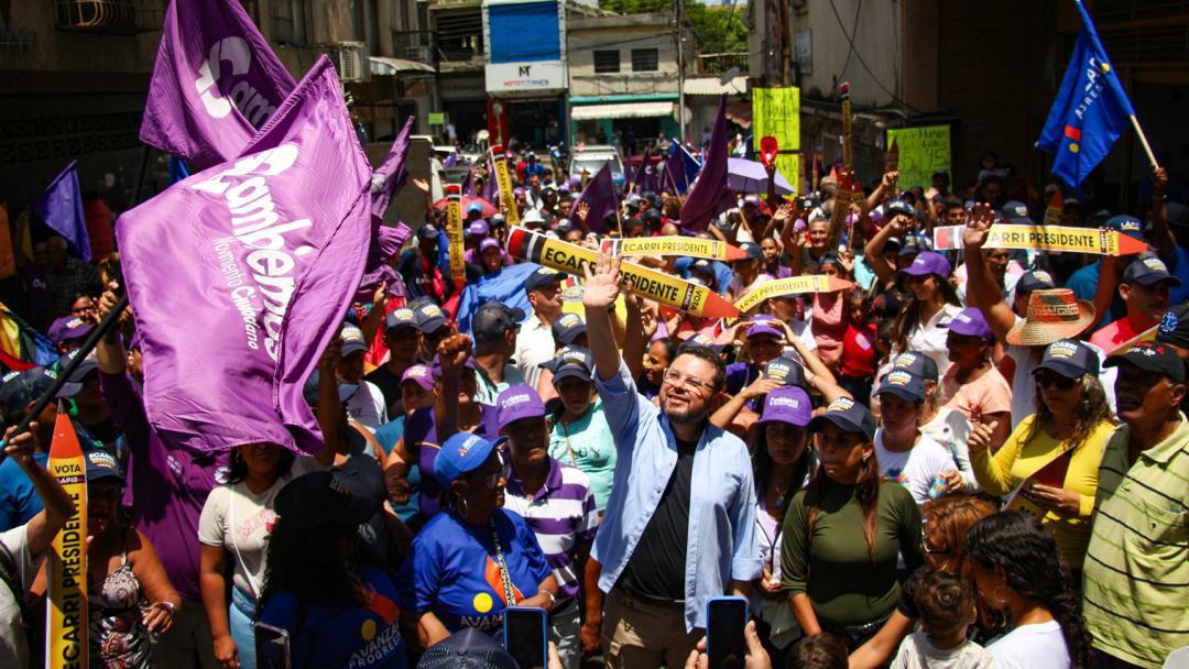 Antonio Ecarri, candidato presidencial.