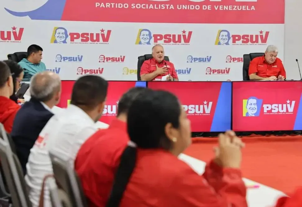 Secretario general del Psuv, Diosdado Cabello 