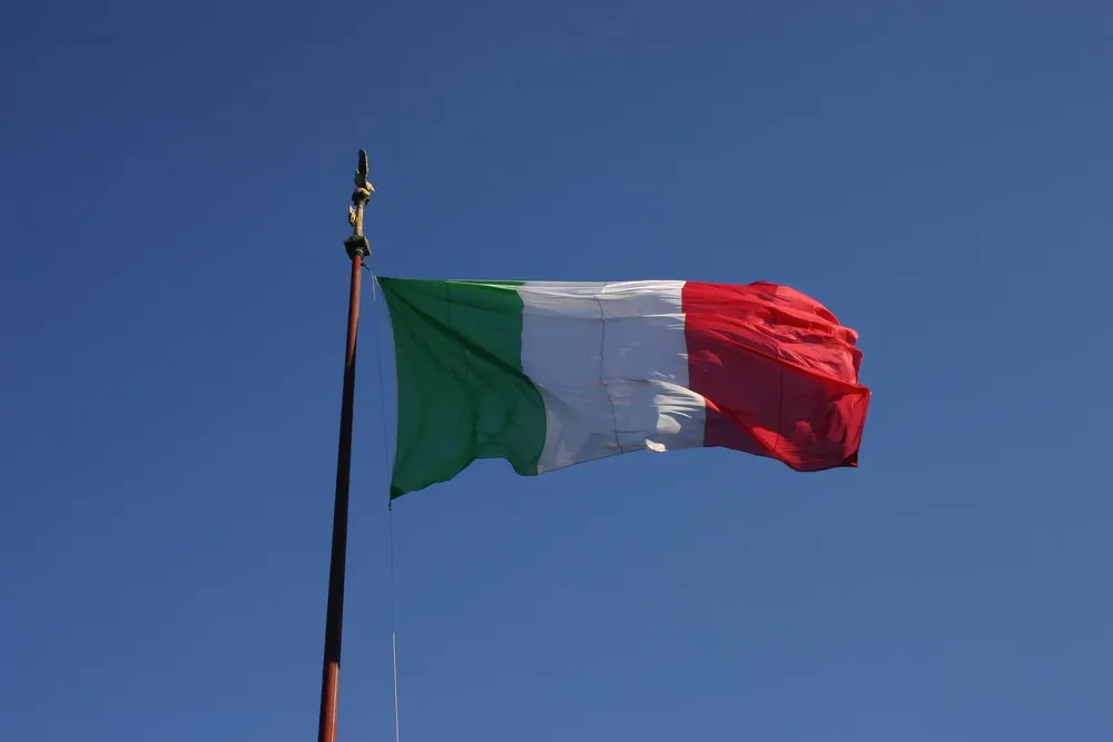 Bandera de Italia