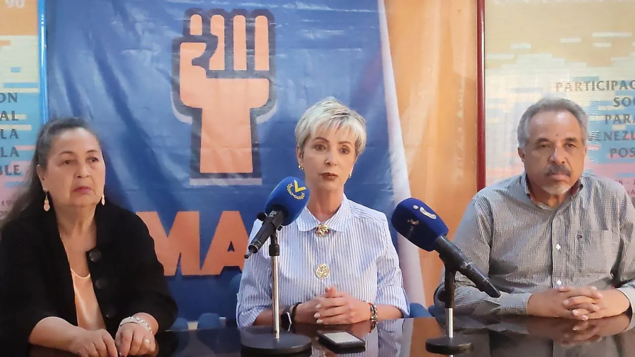 María Verdeal, vicepresidenta del MAS.