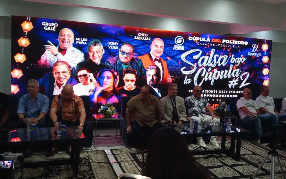 Rueda de prensa del concierto “Salsa bajo la cúpula #2”
