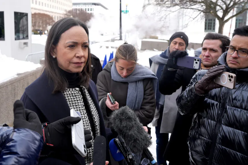 María Corina Machado, dirigente opositora venezolana.
