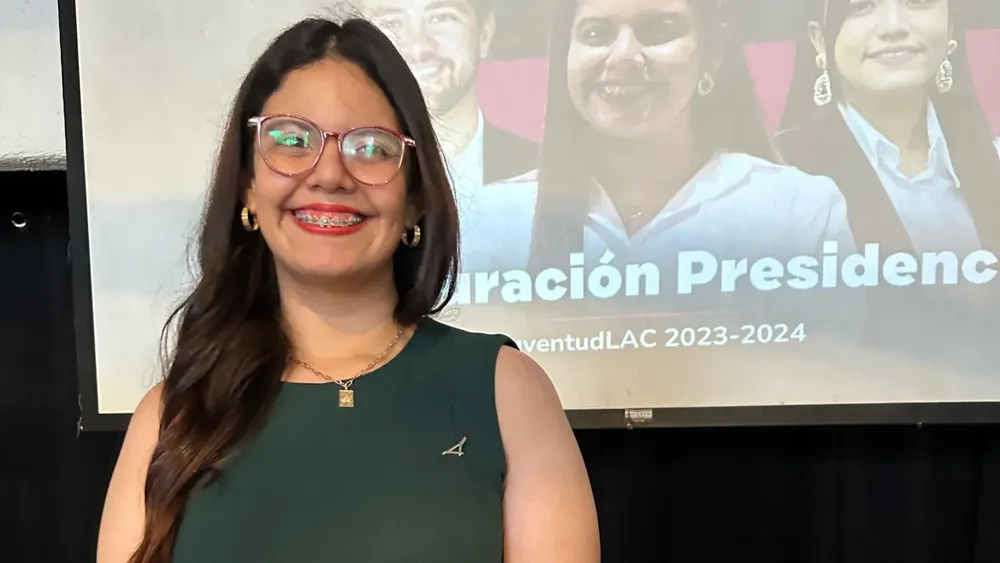 Yunova Acosta, líder juvenil nicaragüense