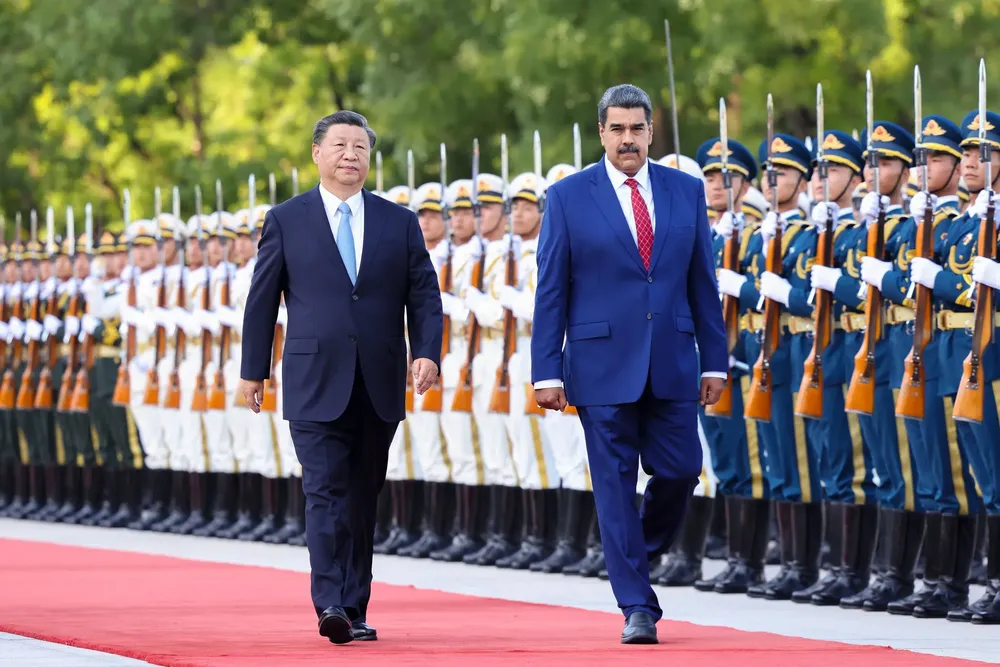 Nicolás Maduro y Xi Jinping.