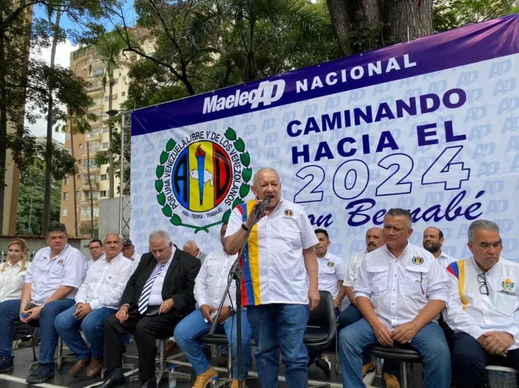 Bernabé Gutiérrez, secretario general de Acción Democrática.