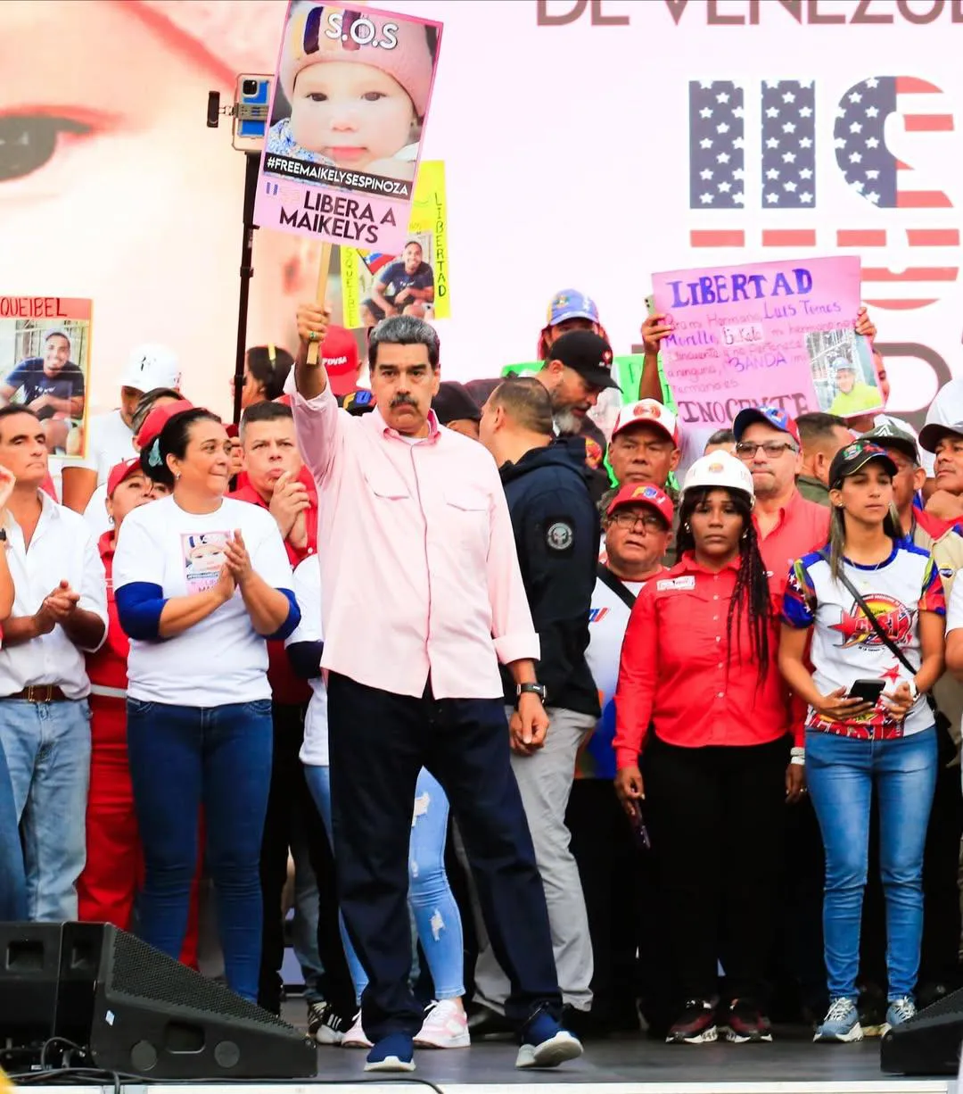 Nicolás Maduro, presidente de Venezuela.