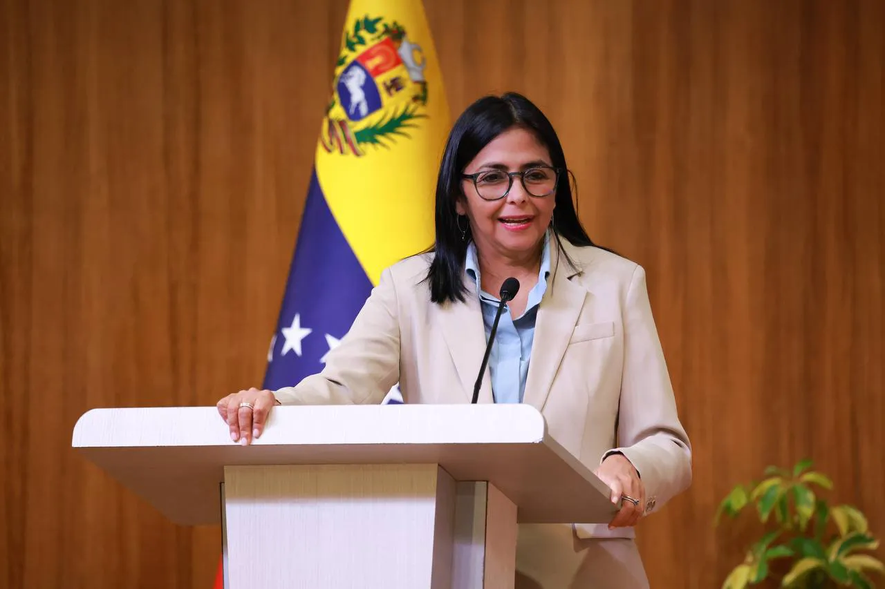 Delcy Rodríguez, vicepresidenta de la República.