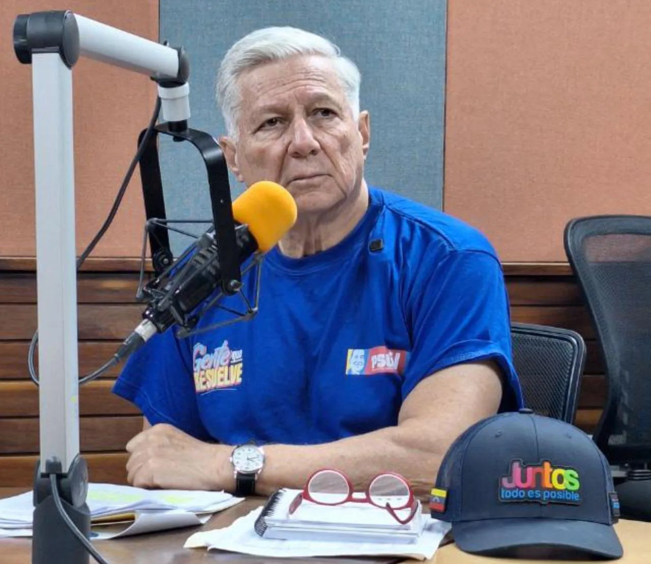 Walter Gaviria, candidato a la Asamblea Nacional.