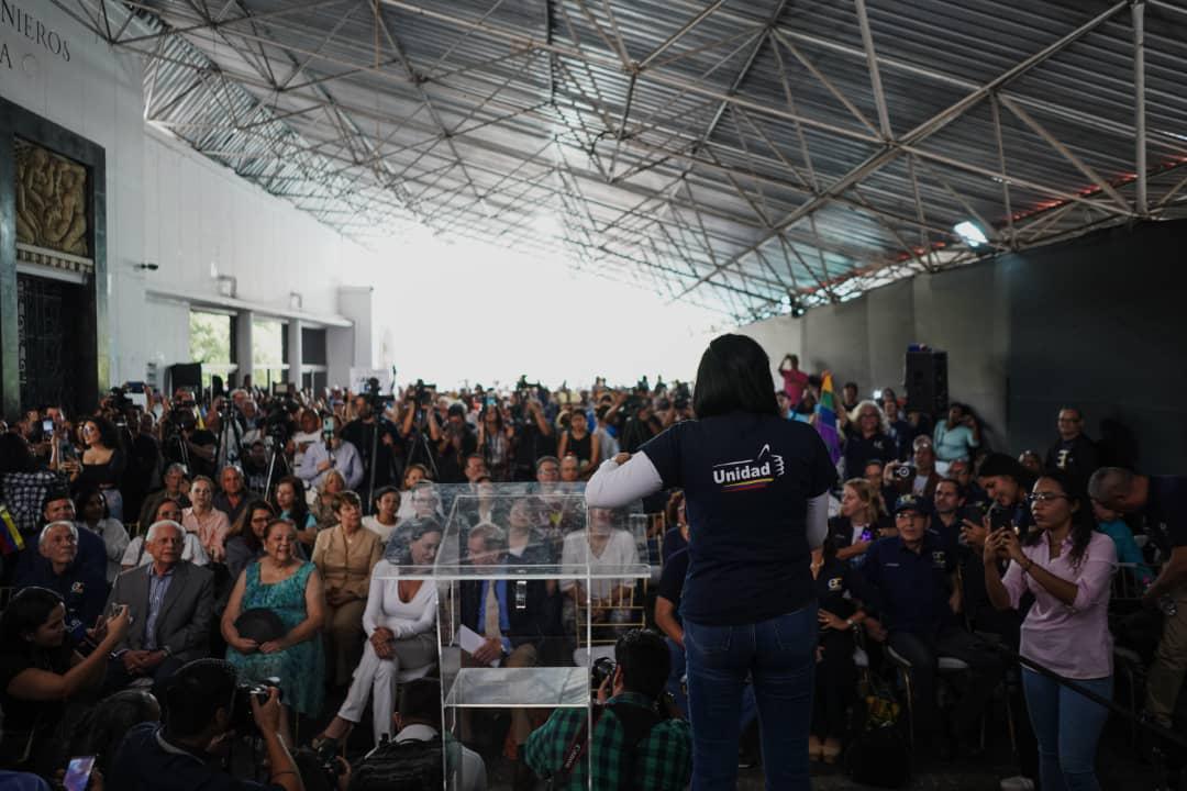 Delsa Solorzano, presidenta del partido encuentro Ciudadano.
