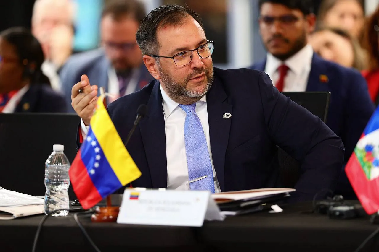 Yván Gil, canciller de Venezuela.