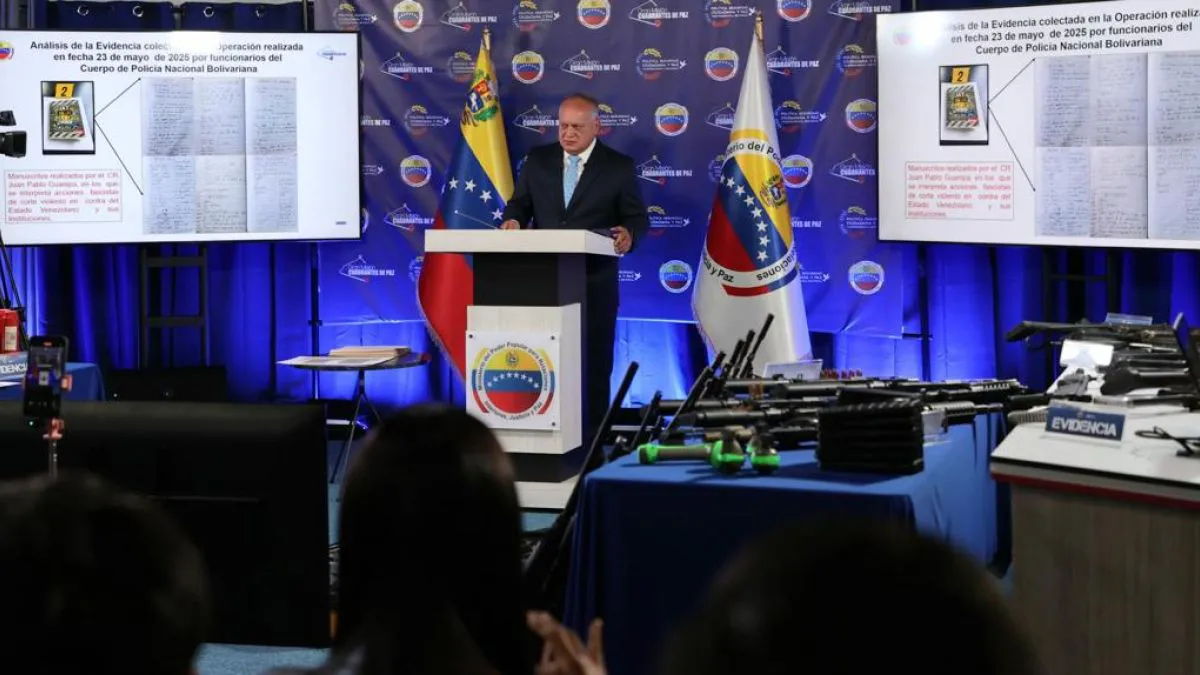 Diosdado Cabello en Rueda de prensa