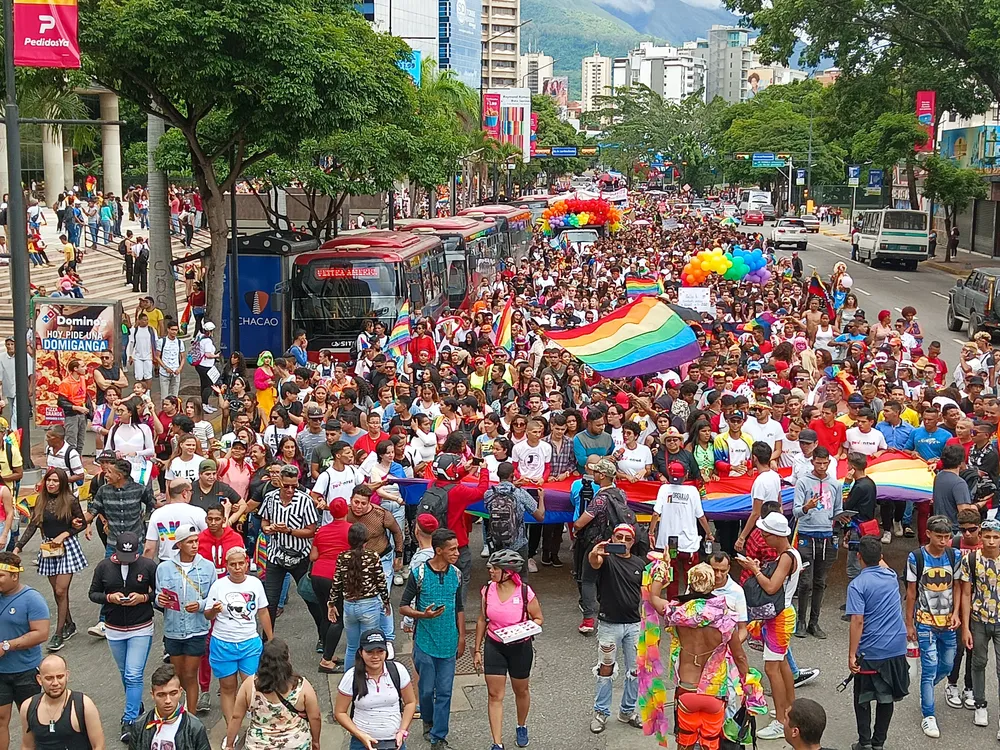 Marcha del Orgullo LGBTIQ 2023, desborda las calles de Caracas, Foto José Mireles Alcalá - ElMartilloVen.
