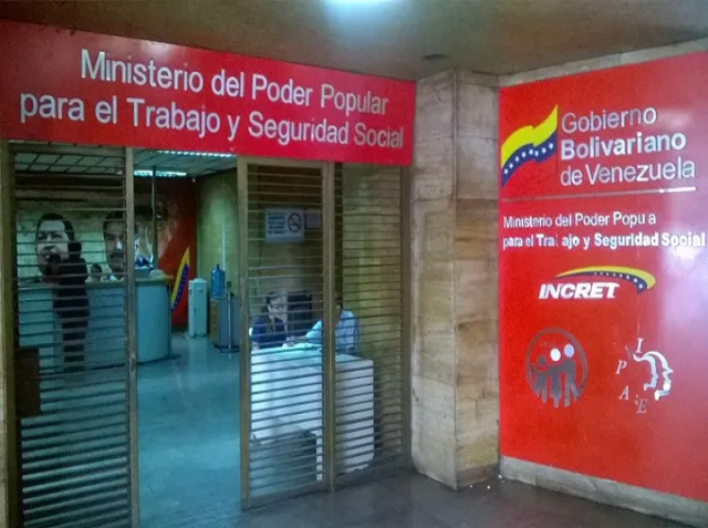Ministerio de Trabajo Venezuela.