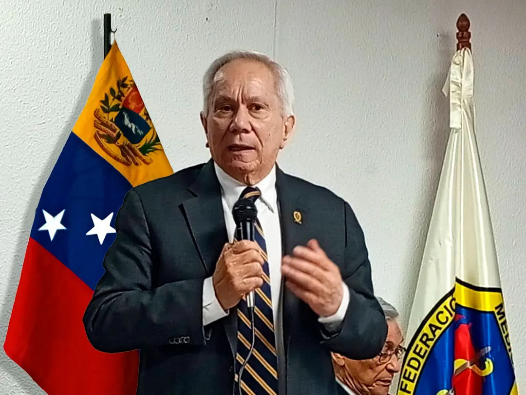 Douglas León Natera, presidente de la Federación Médica Venezolana