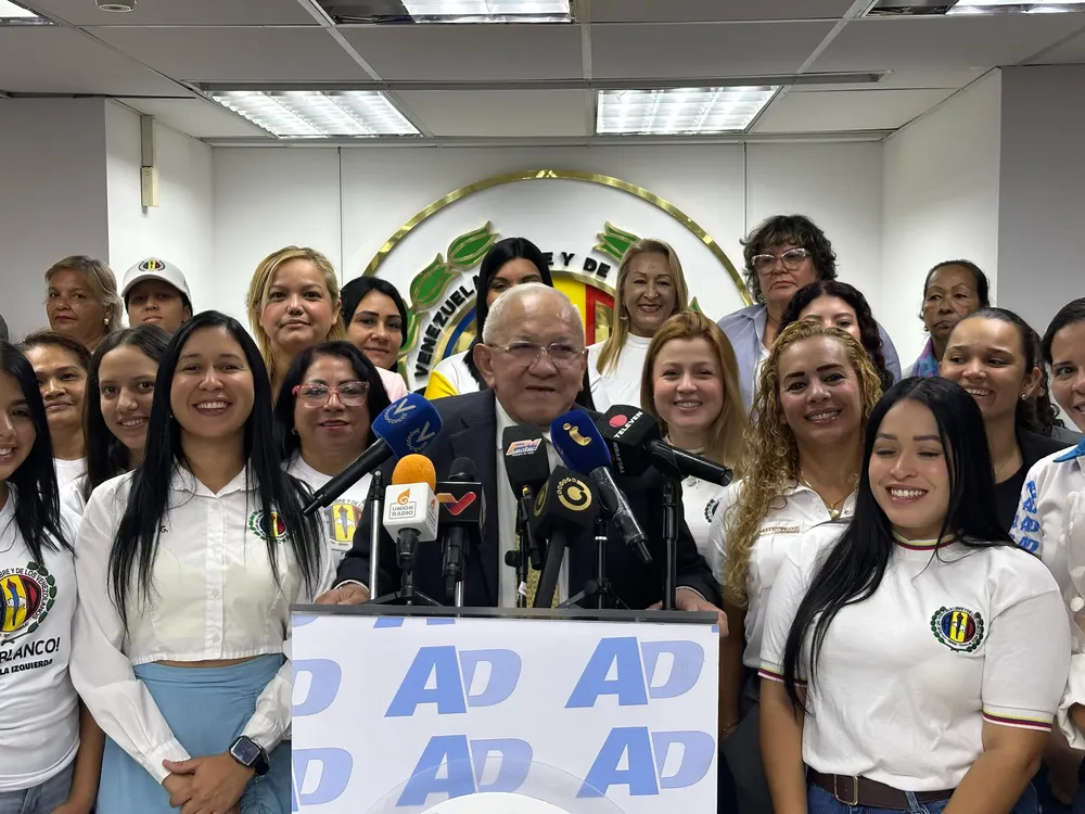 Bernabé Gutiérrez, secretario general nacional de Acción Democrática
