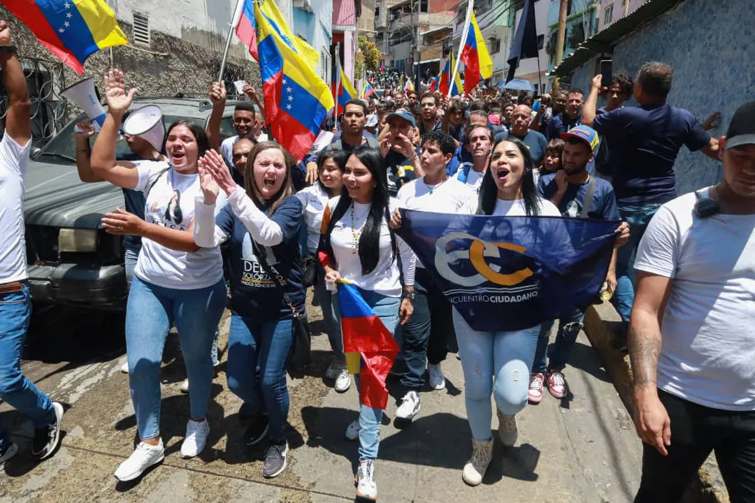 Delsa Solorzano, candidata presidencial opositora. 