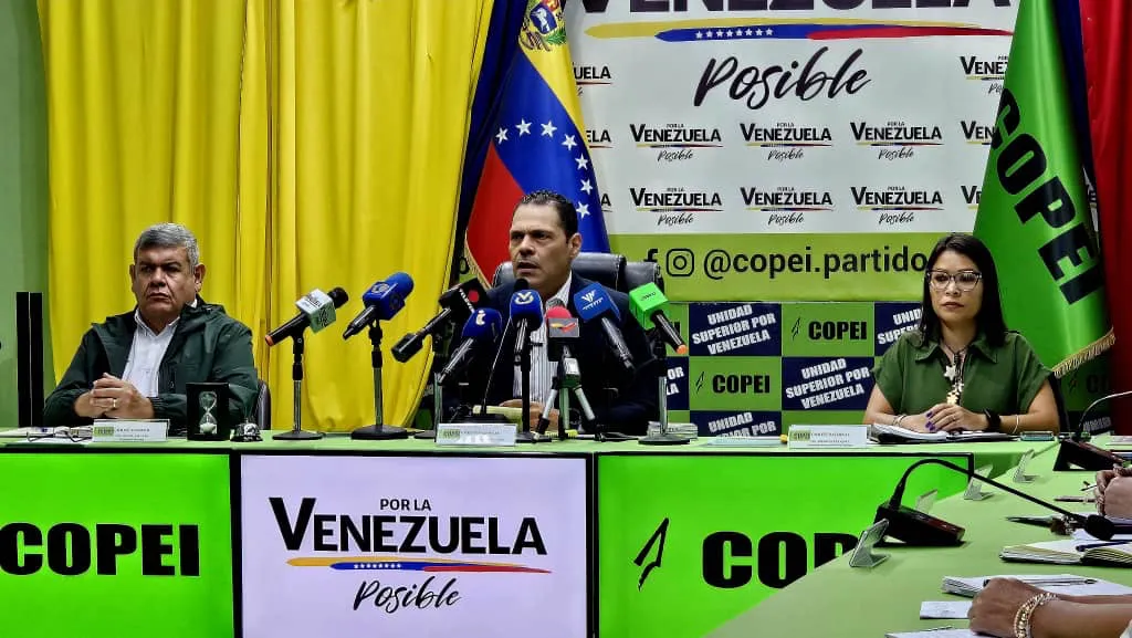 Juan Carlos Alvarado, secretario general de Copei