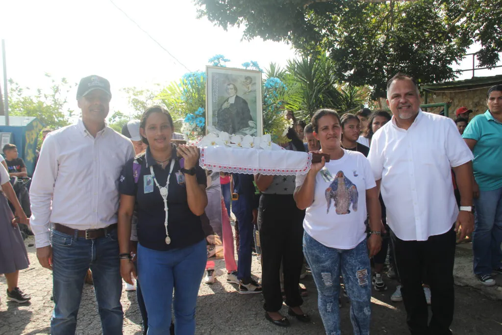 Concejo Municipal de El Hatillo acompaña a la comunidad de Sabaneta en la celebración del Día de San Salomón Leclercq.