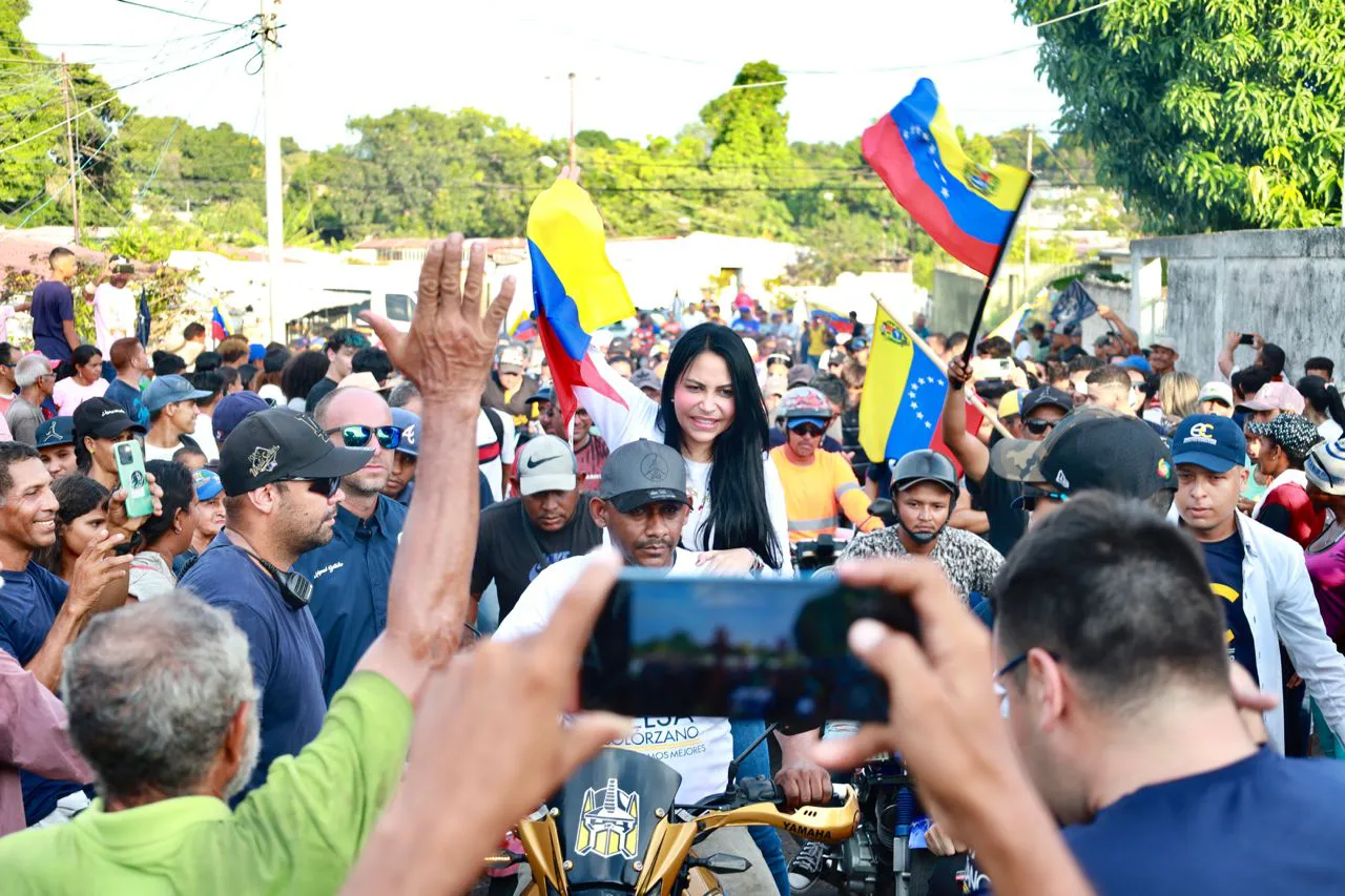 Delsa Solórzano, candidata presidencial a la elección primaria. 