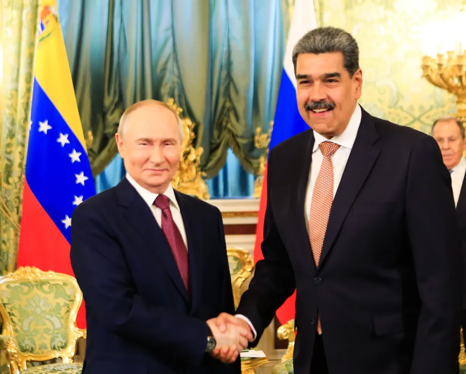 Nicolás Maduro y Vladimir Putin, en el Kremlin.