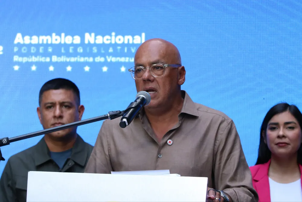 Jorge Rodríguez, presidente de la Asamblea Nacional.