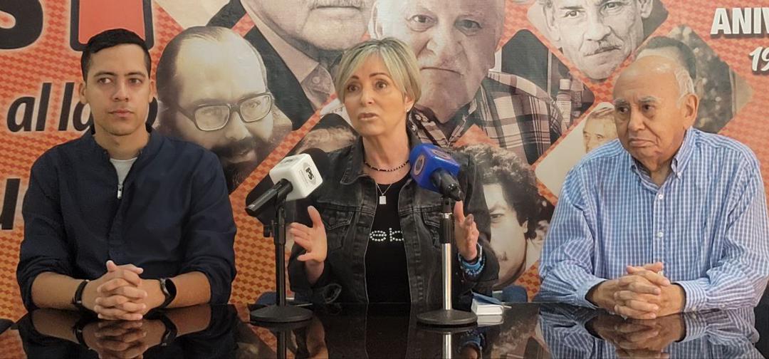 María Verdeal, vicepresidenta del MAS. 