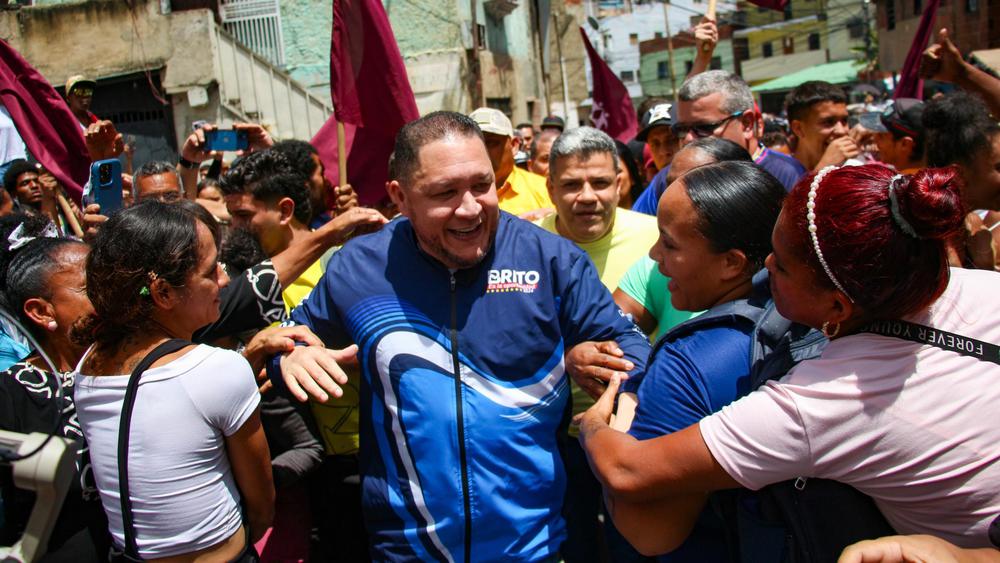 José Brito, candidato presidencial del partido Primero Venezuela.