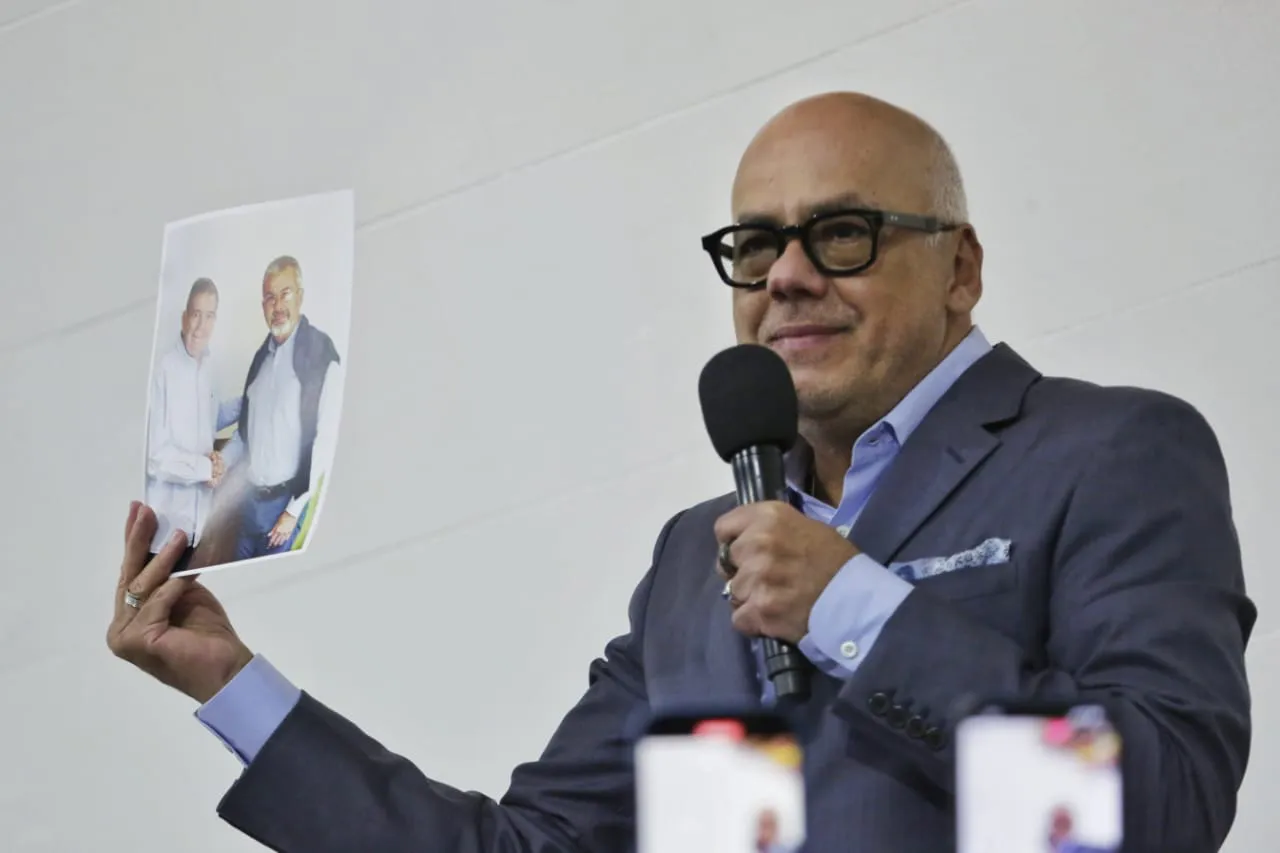 Jorge Rodríguez, presidente de la Asamblea Nacional. 