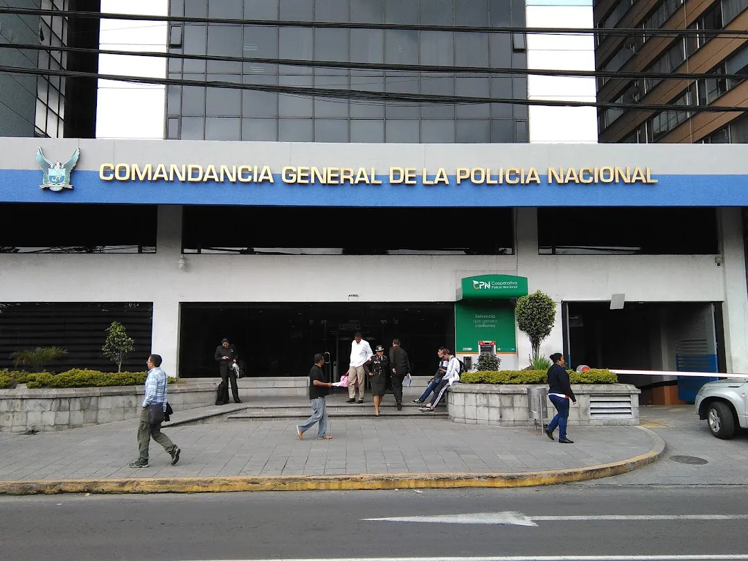 Comandancia de la Policía Nacional en la ciudad Quito.