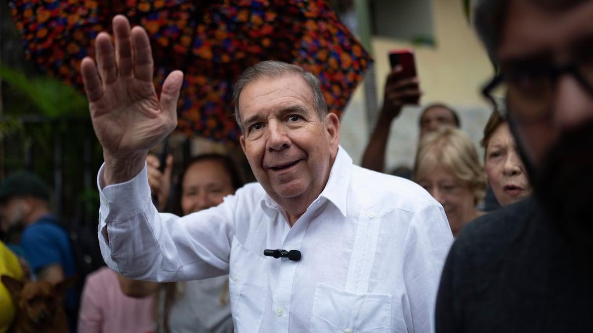 Edmundo González Urrutia, excandidato presidencial de la Plataforma Unitaria Democrática (PUD).
