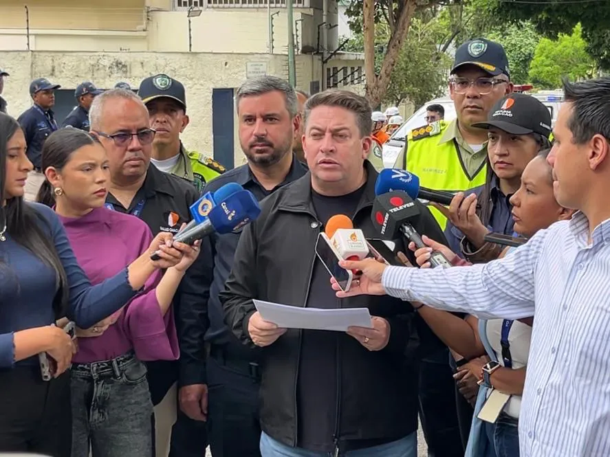 Gustavo Duque, alcalde del municipio Chacao.