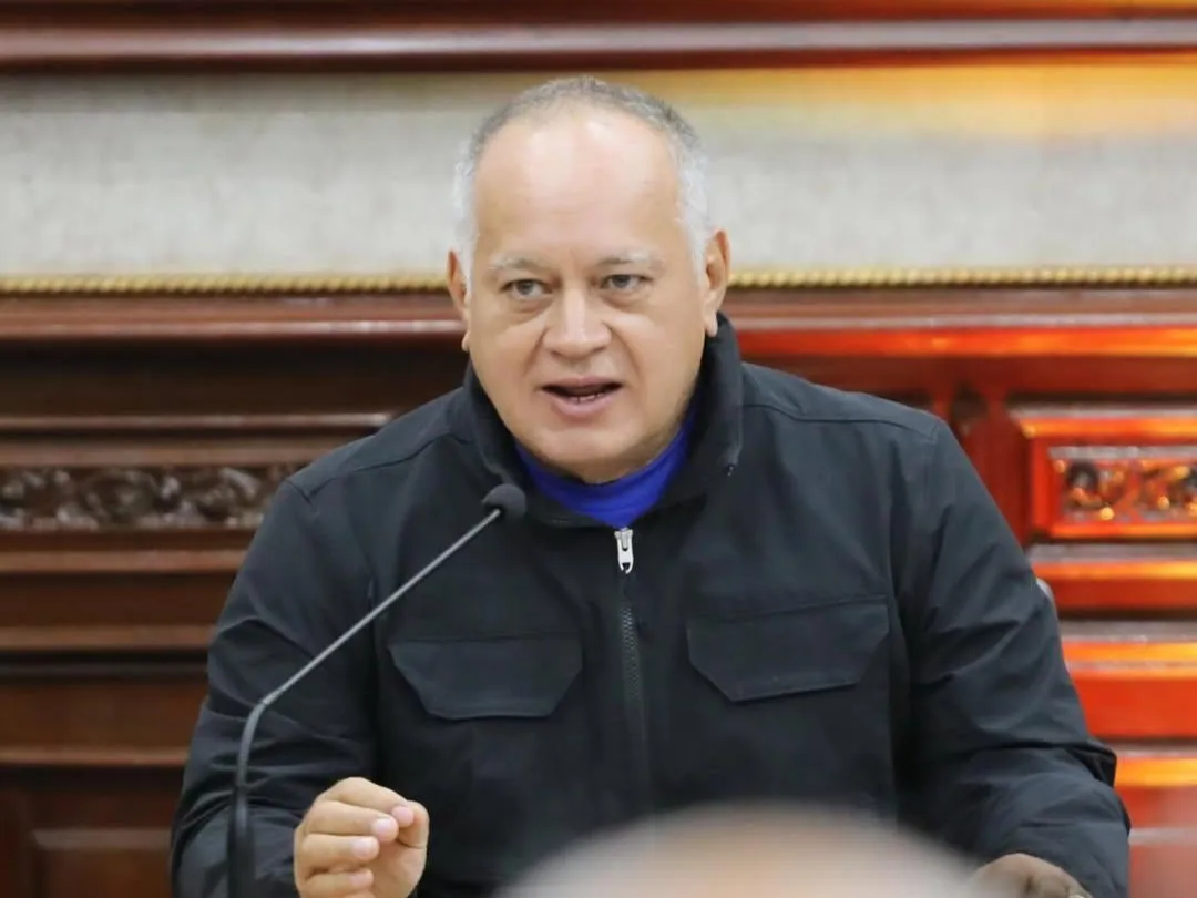 Diosdado Cabello, ministro del Interior, Justicia y Paz.